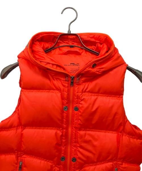 RALPH LAUREN（ラルフローレン）RALPH LAUREN (ラルフローレン) ダウンベスト オレンジ サイズ:Sの古着・服飾アイテム