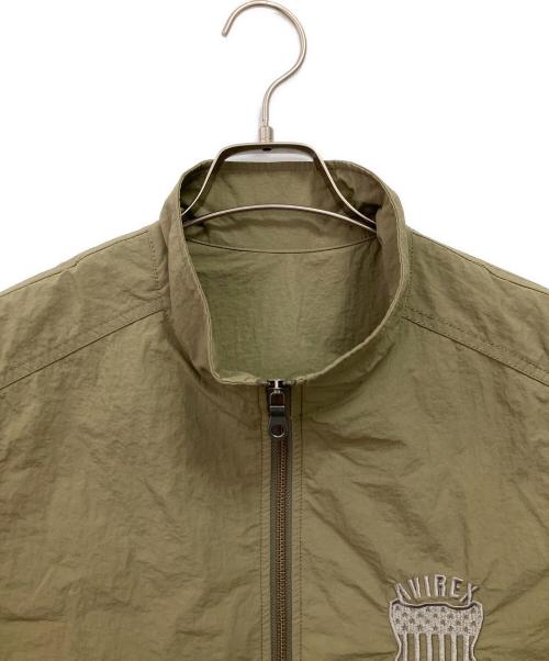 AVIREX（アヴィレックス）AVIREX (アヴィレックス) ナイロンベスト カーキ サイズ:Fの古着・服飾アイテム