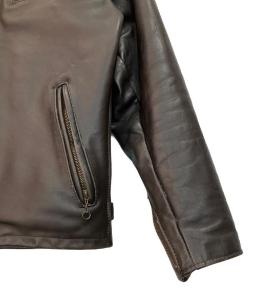 Schott（ショット）Schott (ショット) レザージャケット ブラウン サイズ:36の古着・服飾アイテム