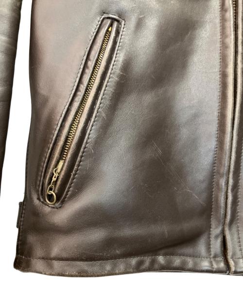 Schott（ショット）Schott (ショット) レザージャケット ブラウン サイズ:36の古着・服飾アイテム