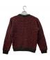 L.L.Bean (エルエルビーン) 厚手ニット レッド×グレー サイズ:M：17000円
