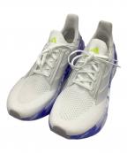 adidasアディダス）の古着「ローカットスニーカー」｜ホワイト×パープル