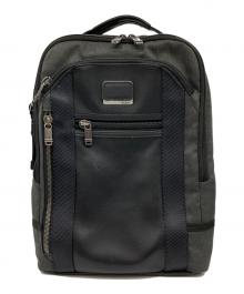 TUMI（トゥミ）の古着「Alpha Bravo デイヴィス　バックパック」｜ブラック×グレー