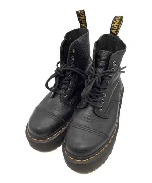 Dr.Martens（ドクターマーチン）Dr.Martens (ドクターマーチン) ジャングルブーツ ブラック サイズ:UK4の古着・服飾アイテム