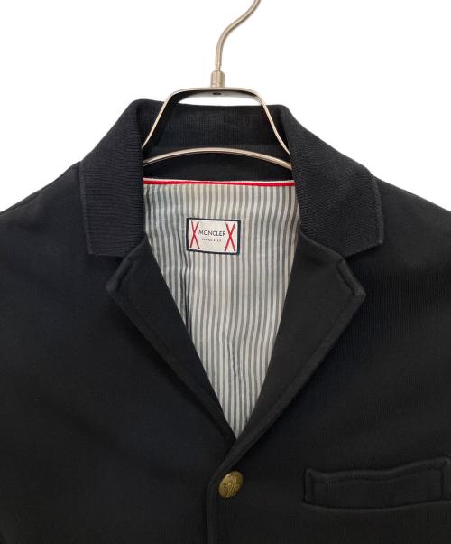 MONCLER GAMME BLEU（モンクレール ガム ブルー）MONCLER GAMME BLEU (モンクレール ガム ブルー) テーラードジャケット ブラック サイズ:XSの古着・服飾アイテム