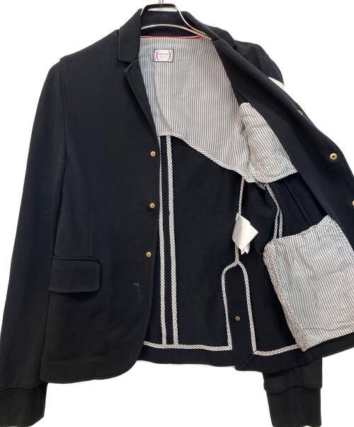 MONCLER GAMME BLEU（モンクレール ガム ブルー）MONCLER GAMME BLEU (モンクレール ガム ブルー) テーラードジャケット ブラック サイズ:XSの古着・服飾アイテム