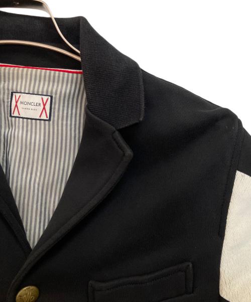 MONCLER GAMME BLEU（モンクレール ガム ブルー）MONCLER GAMME BLEU (モンクレール ガム ブルー) テーラードジャケット ブラック サイズ:XSの古着・服飾アイテム