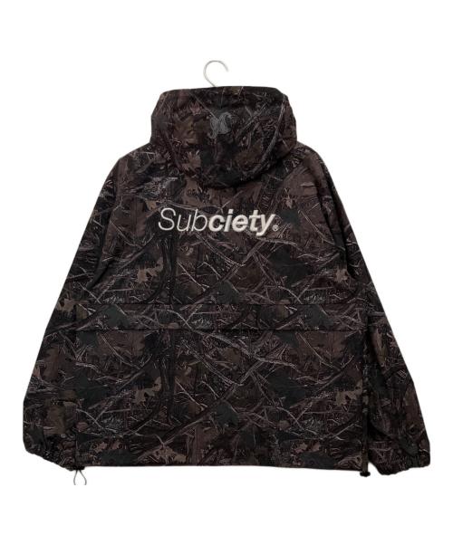 SUBCIETY（サブサエティ）SUBCIETY (サブサエティ) アノラックパーカー ブラウン サイズ:Xlの古着・服飾アイテム