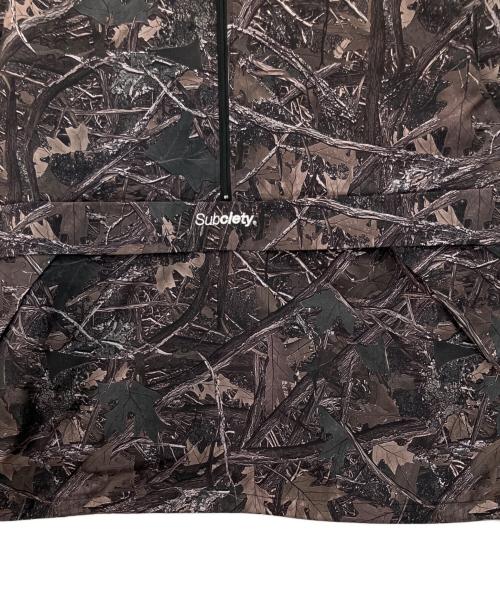 SUBCIETY（サブサエティ）SUBCIETY (サブサエティ) アノラックパーカー ブラウン サイズ:Xlの古着・服飾アイテム