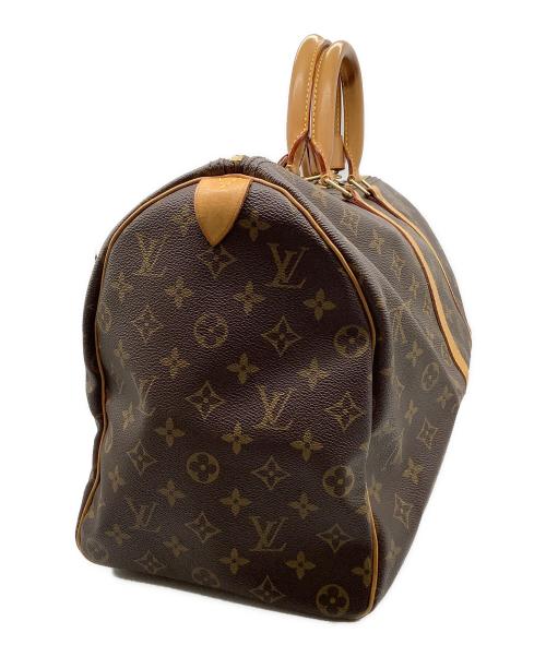 LOUIS VUITTON（ルイ ヴィトン）LOUIS VUITTON (ルイ ヴィトン) モノグラム　キーポル45　トラベルバッグ ブラウンの古着・服飾アイテム