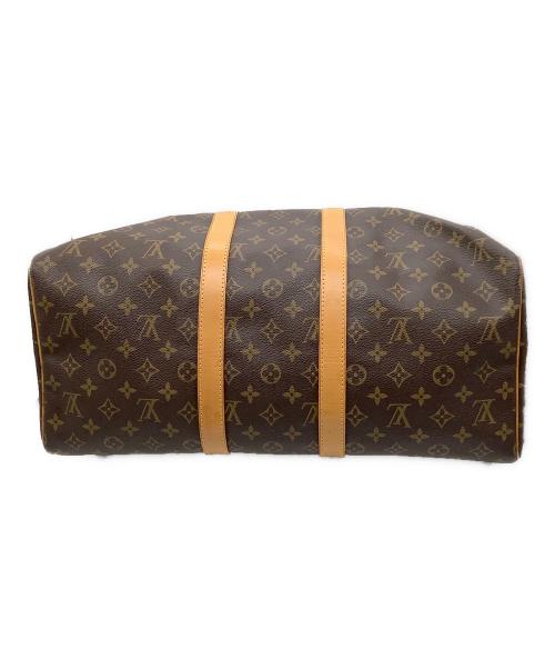 LOUIS VUITTON（ルイ ヴィトン）LOUIS VUITTON (ルイ ヴィトン) モノグラム　キーポル45　トラベルバッグ ブラウンの古着・服飾アイテム