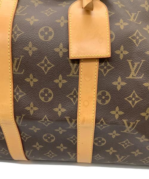 LOUIS VUITTON（ルイ ヴィトン）LOUIS VUITTON (ルイ ヴィトン) モノグラム　キーポル45　トラベルバッグ ブラウンの古着・服飾アイテム