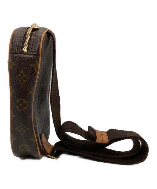 LOUIS VUITTON（ルイ ヴィトン）LOUIS VUITTON (ルイ ヴィトン) モノグラム　ポシェットガンジュ ブラウンの古着・服飾アイテム