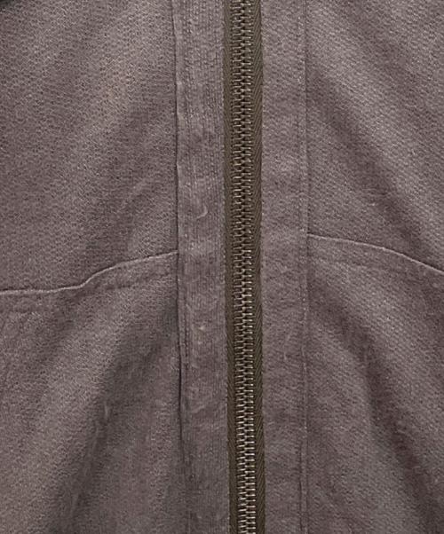 JOHN GALLIANO（ジョンガリアーノ）JOHN GALLIANO (ジョンガリアーノ) ジップパーカー グレー サイズ:Sの古着・服飾アイテム