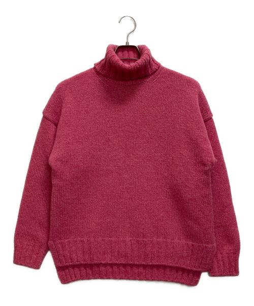SLOANE（スローン）SLOANE (スローン) タートルネックニット ピンク サイズ:1の古着・服飾アイテム