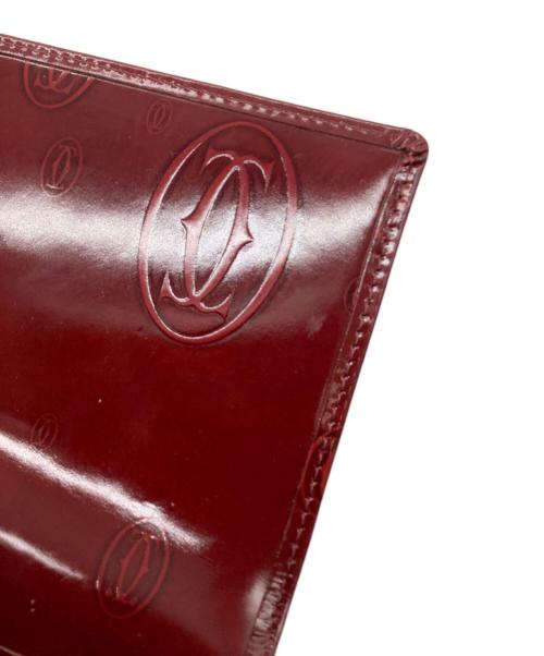 Cartier（カルティエ）Cartier (カルティエ) ハッピーバースデー　長財布 レッドの古着・服飾アイテム