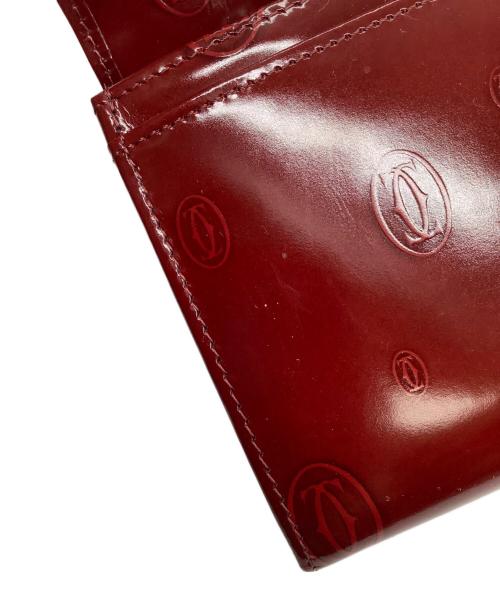 Cartier（カルティエ）Cartier (カルティエ) ハッピーバースデー　長財布 レッドの古着・服飾アイテム