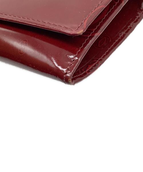 Cartier（カルティエ）Cartier (カルティエ) ハッピーバースデー　長財布 レッドの古着・服飾アイテム