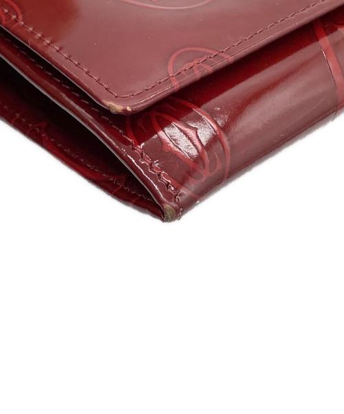 Cartier（カルティエ）Cartier (カルティエ) ハッピーバースデー　長財布 レッドの古着・服飾アイテム