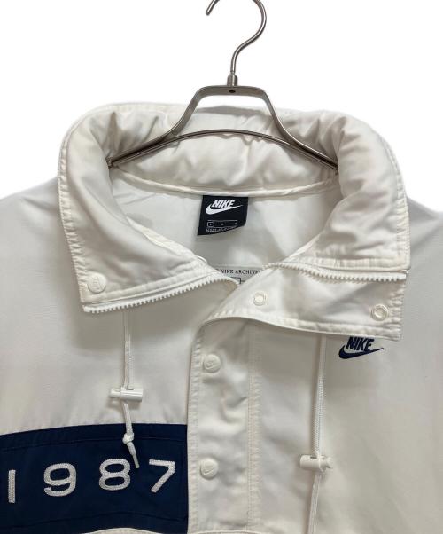 NIKE（ナイキ）NIKE (ナイキ) アノラックパーカー ホワイト サイズ:Lの古着・服飾アイテム