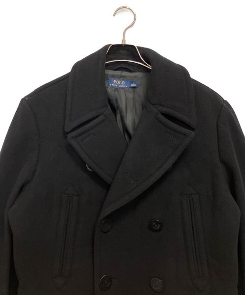 POLO RALPH LAUREN（ポロ・ラルフローレン）POLO RALPH LAUREN (ポロ・ラルフローレン) Pコート ブラック サイズ:Lの古着・服飾アイテム