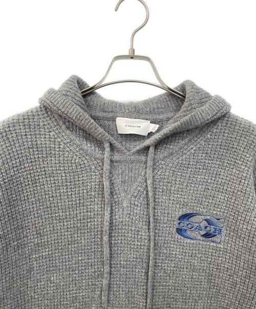 COACH（コーチ）COACH (コーチ) パーカー グレー サイズ:XLの古着・服飾アイテム