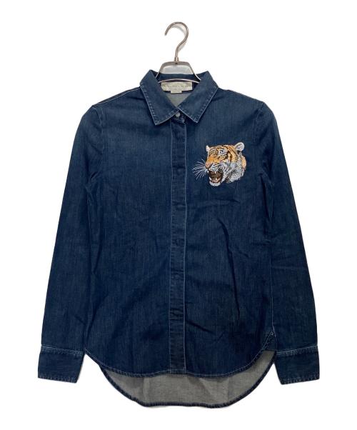 STELLA McCARTNEY（ステラマッカートニー）STELLA McCARTNEY (ステラマッカートニー) デニムシャツ ブルー サイズ:36の古着・服飾アイテム