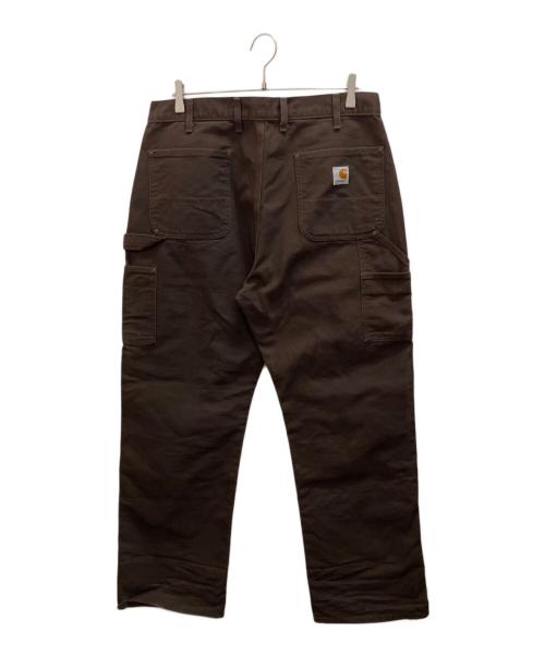 CarHartt（カーハート）CarHartt (カーハート) ダブルニーパンツ ブラウン サイズ:36の古着・服飾アイテム