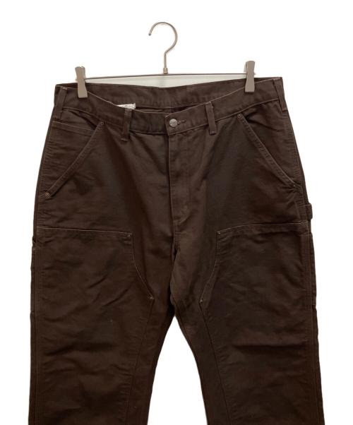 CarHartt（カーハート）CarHartt (カーハート) ダブルニーパンツ ブラウン サイズ:36の古着・服飾アイテム