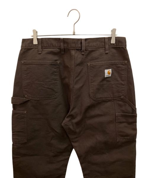 CarHartt（カーハート）CarHartt (カーハート) ダブルニーパンツ ブラウン サイズ:36の古着・服飾アイテム