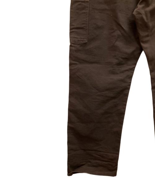 CarHartt（カーハート）CarHartt (カーハート) ダブルニーパンツ ブラウン サイズ:36の古着・服飾アイテム