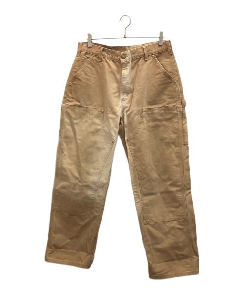CarHartt（カーハート）CarHartt (カーハート) ダブルニーペインターパンツ ベージュ サイズ: W36×L32の古着・服飾アイテム