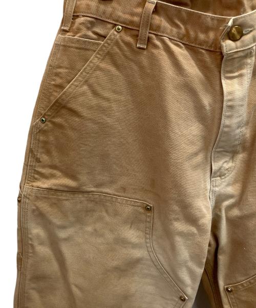 CarHartt（カーハート）CarHartt (カーハート) ダブルニーペインターパンツ ベージュ サイズ: W36×L32の古着・服飾アイテム
