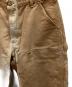 中古・古着 CarHartt (カーハート) ダブルニーペインターパンツ ベージュ サイズ: W36×L32：12000円