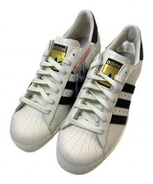 adidas（アディダス）の古着「SUPERSTAR 80s VINTAGE DX WHITE BLACK　スニーカー」｜ホワイト