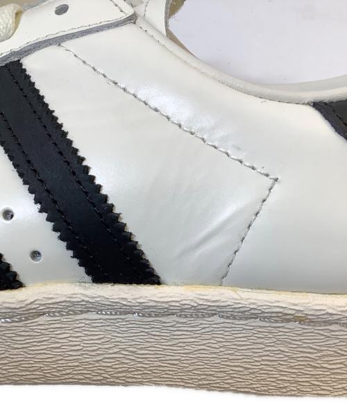 adidas（アディダス）adidas (アディダス) SUPERSTAR 80s VINTAGE DX WHITE BLACK　スニーカー ホワイト サイズ:27 未使用品の古着・服飾アイテム