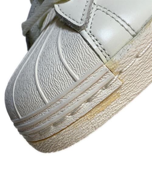 adidas（アディダス）adidas (アディダス) SUPERSTAR 80s VINTAGE DX WHITE BLACK　スニーカー ホワイト サイズ:27 未使用品の古着・服飾アイテム