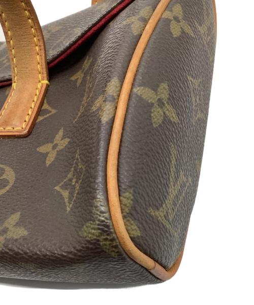 LOUIS VUITTON（ルイ ヴィトン）LOUIS VUITTON (ルイ ヴィトン) モノグラム　ソナチネ　ハンドバッグ ブラウンの古着・服飾アイテム