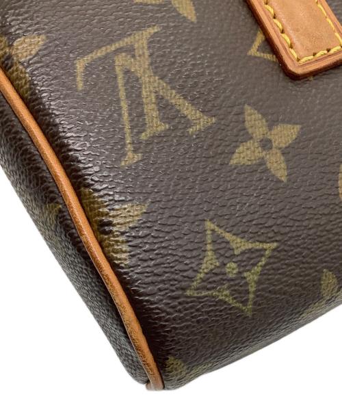 LOUIS VUITTON（ルイ ヴィトン）LOUIS VUITTON (ルイ ヴィトン) モノグラム　ソナチネ　ハンドバッグ ブラウンの古着・服飾アイテム