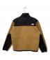 THE NORTH FACE (ザ ノース フェイス) フリースジャケット ブラック×キャメル サイズ:XL：8000円