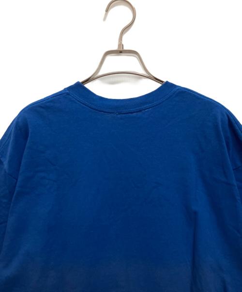 stussy（ステューシー）stussy (ステューシー) プリントTシャツ ブルー サイズ:XLの古着・服飾アイテム