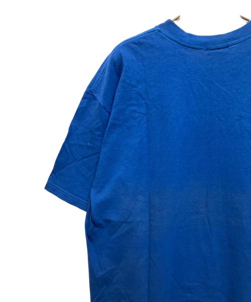 stussy（ステューシー）stussy (ステューシー) プリントTシャツ ブルー サイズ:XLの古着・服飾アイテム