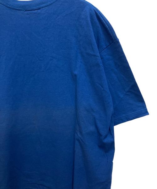 stussy（ステューシー）stussy (ステューシー) プリントTシャツ ブルー サイズ:XLの古着・服飾アイテム