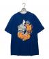 stussy（ステューシー）の古着「プリントTシャツ」｜ブルー