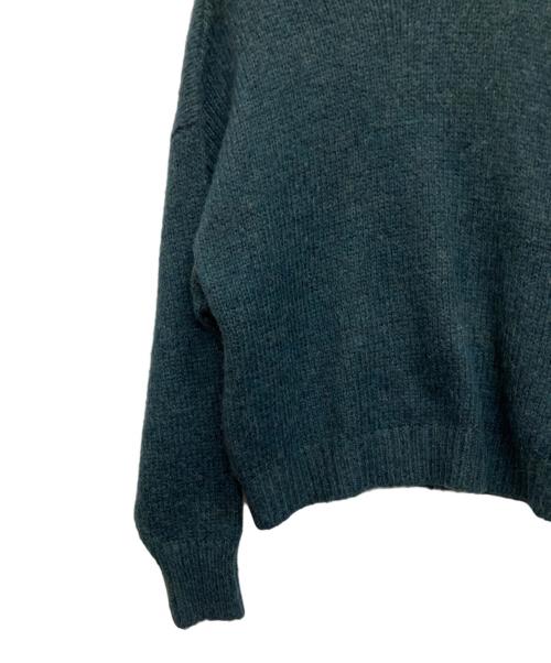 UNGRID（アングリッド）UNGRID (アングリッド) 厚手ニット グリーン サイズ:F 未使用品の古着・服飾アイテム