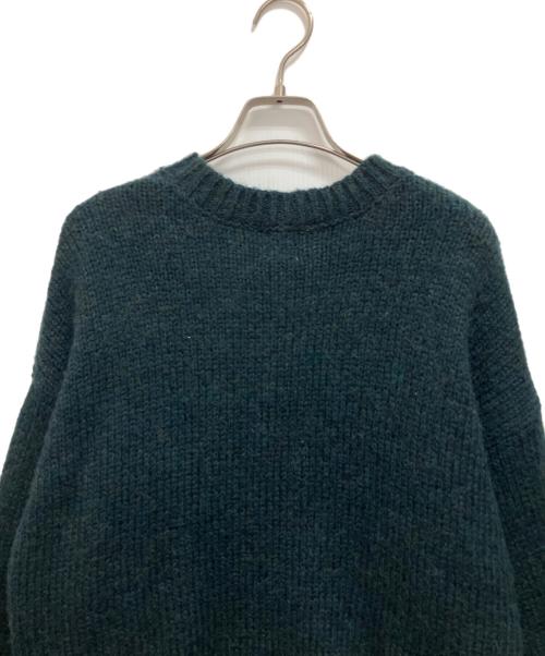 UNGRID（アングリッド）UNGRID (アングリッド) 厚手ニット グリーン サイズ:F 未使用品の古着・服飾アイテム
