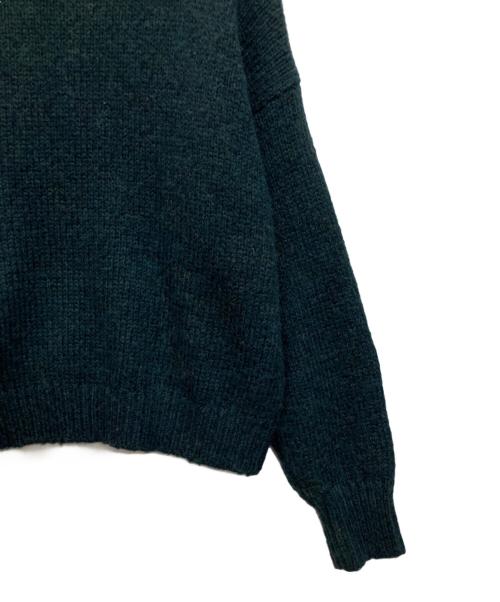 UNGRID（アングリッド）UNGRID (アングリッド) 厚手ニット グリーン サイズ:F 未使用品の古着・服飾アイテム