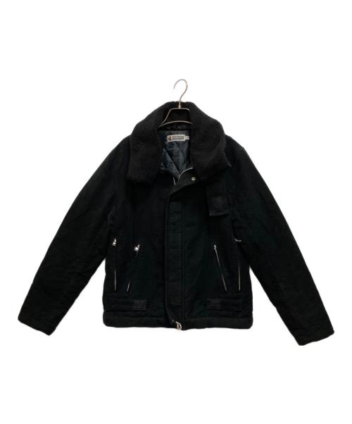 A BATHING APE（アベイシングエイプ）A BATHING APE (アベイシングエイプ) デッキジャケット ブラック サイズ:Mの古着・服飾アイテム
