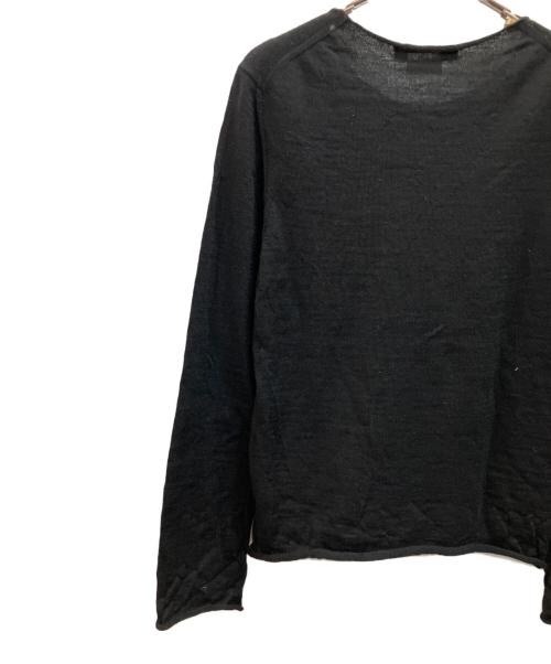 COMME des GARCONS（コムデギャルソン）COMME des GARCONS (コムデギャルソン) 薄手ニット ブラック サイズ:Mの古着・服飾アイテム