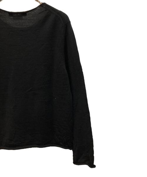 COMME des GARCONS（コムデギャルソン）COMME des GARCONS (コムデギャルソン) 薄手ニット ブラック サイズ:Mの古着・服飾アイテム